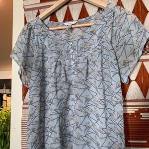 Bird Patterned Shirt